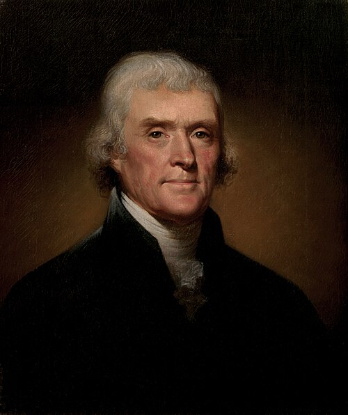 Portrait de Thomas Jefferson