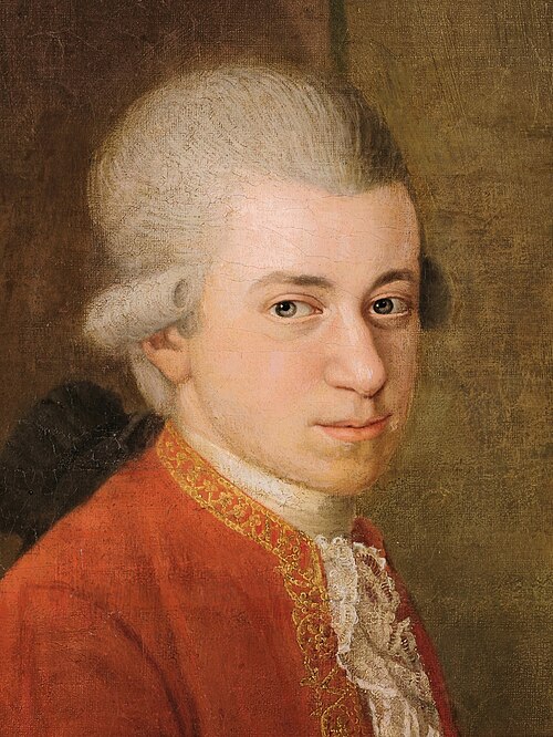 Portrait de Wolfgang Amadeus Mozart